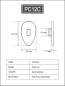 Preview: Polycarbonate Pad for Glasses 12 mm A-Shape click in