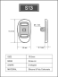 Preview: Silicone Nose Pad 13 mm D-Shape