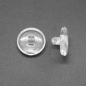 Preview: Silicone Pad for Glasses 9 mm round screw on