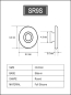 Preview: Silicone Pad for Glasses 9 mm round slide in